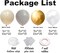 Boho Balloon Garland Arch Kit, 147Pcs White Sand Gold Balloons Garland Kit Neutral Balloon Arch Kit for Baby Shower Bridal Shower Wedding Birthday Party Decorations